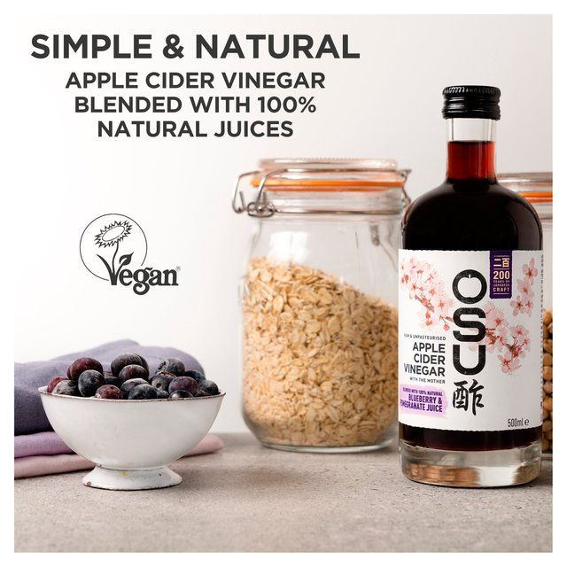 OSU Apple Cider Vinegar Blueberry & Pomegranate   500ml GOODS M&S   