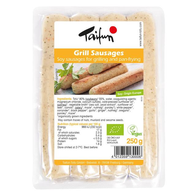 Taifun Organic Tofu Grill Sausages   250g