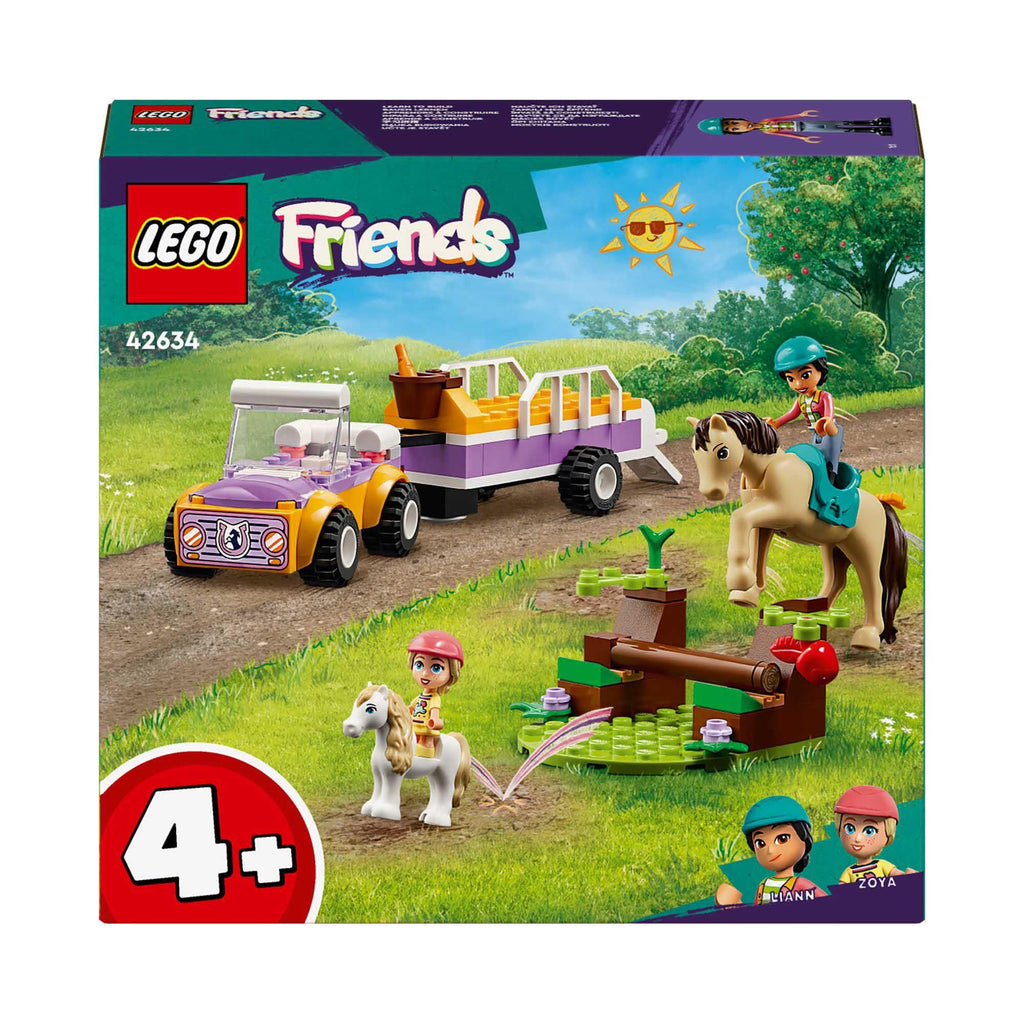 LEGO Friends Horse & Pony Trailer Animal Toys Set 42634