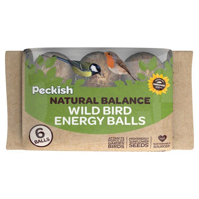 Peckish Natural Balance Wild Bird Energy Balls    6 per pack GOODS M&S   