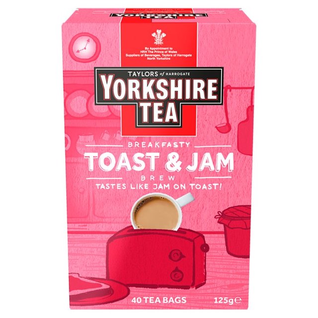 Yorkshire Tea Toast & Jam Brew   40 per pack GOODS M&S   