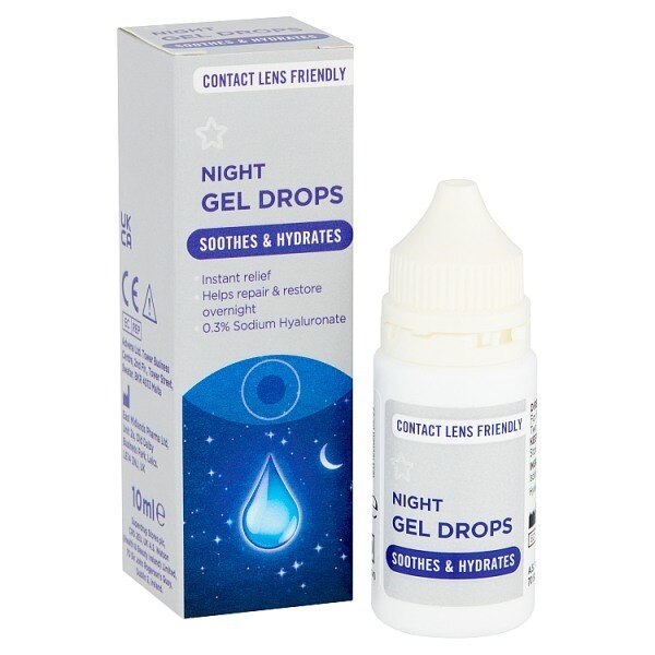 Superdrug Night Gel Drops 10ml GOODS Superdrug   