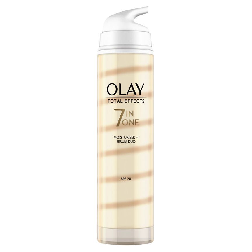 Olay Total Effects Moisturiser And Olay Serum Duo GOODS ASDA   