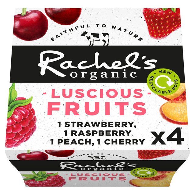 Rachel's Organic Luscious Fruits Multi   4 x 110g