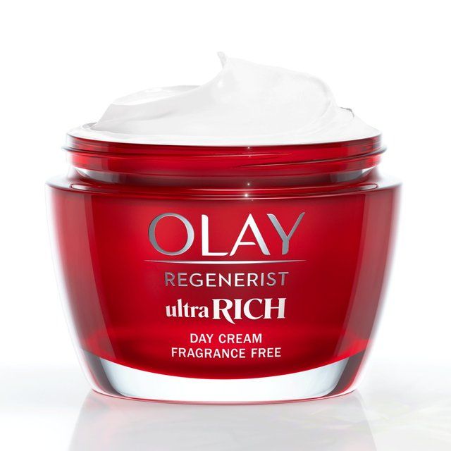 Olay Regenerist Ultra Rich Moisturiser Face Cream Fragrance Free   50ml GOODS M&S   