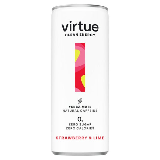 Virtue Yerba Mate Energy Strawberry & Lime   250ml