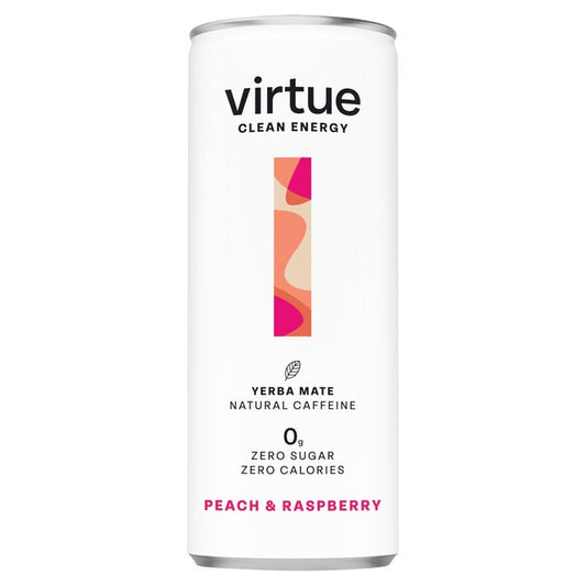 Virtue Yerba Mate Energy Peach & Raspberry     250ml