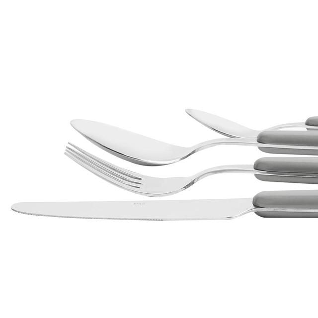 M&S 16 Piece Tribeca Cutlery Set Grey