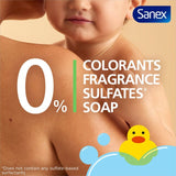 Sanex Zero% Kids Sensitive Bubble Bath and Body Wash Shower Gel   450ml