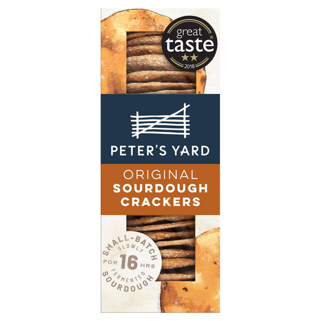 Peter's Yard Original Sourdough Crackers 90g