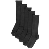 M&S Kids 5pk Knee High Socks Size 8.5-7 Black GOODS M&S   