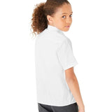 M&S Girls 3pk Easy Iron School Blouses 4-14 Years White GOODS M&S   