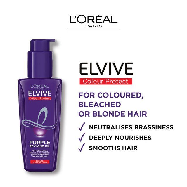 L'Oreal Elvive Purple Reviving Oil   100ml