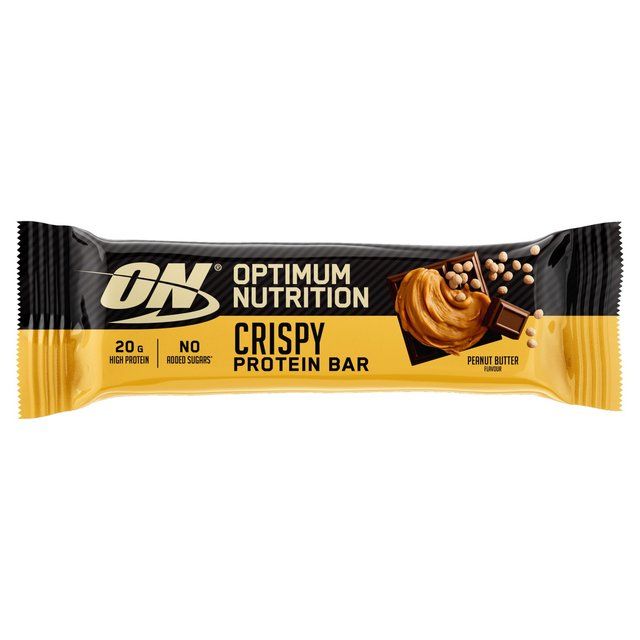 Optimum Nutrition Peanut Butter Crispy Protein Bar    65g