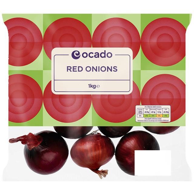 Ocado Red Onions   1kg