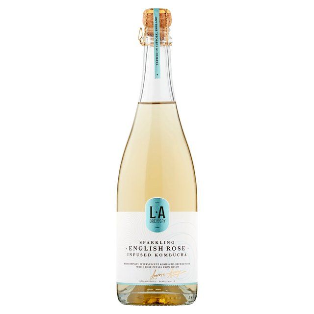 LA Brewery Sparkling English Rose Kombucha   750ml GOODS M&S   