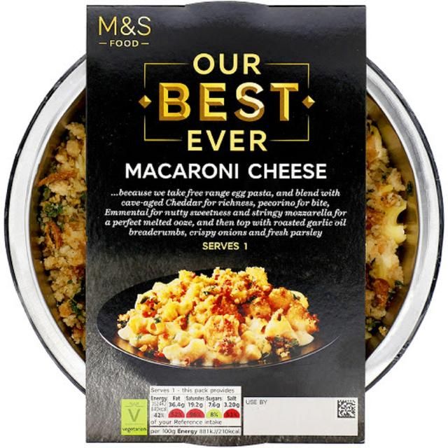 M&S Our Best Ever Macaroni Cheese for One   400g