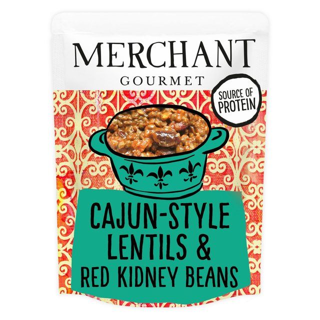 Merchant Gourmet Cajun-Style Lentils    250g