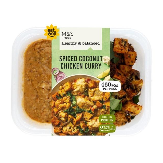 M&S Healthy & Balanced Spiced Coconut Chicken Curry   400g