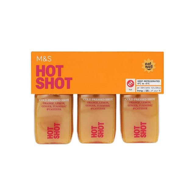 M&S Hot Shots Multipack   3 x 100ml