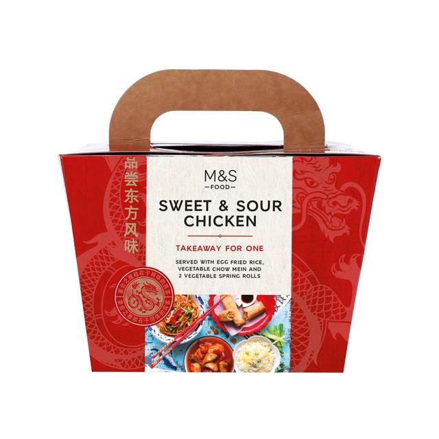 M&S Sweet & Sour Chicken Takeaway for One   540g