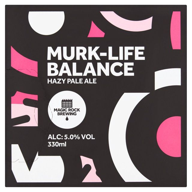 Magic Rock Murk Life Balance Hazy Pale Ale 5.0%   4 x 330ml GOODS M&S   