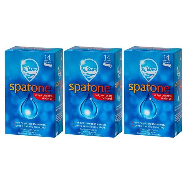 Spatone Daily Iron Shots Sachets 3x14   14 per pack