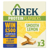 TREK Smooth Lemon Protein Flapjacks Multipack   3 x 50g GOODS M&S   