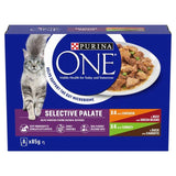 Purina One Mini Fillets Selective Palate Wet Cat Food   8 x 85g GOODS M&S   