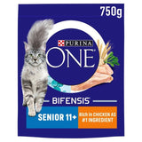 Purina One Senior 11+ Chicken Dry Cat Food   750g GOODS M&S   