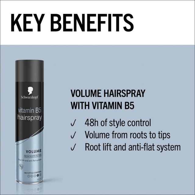 Schwarzkopf Styling Volume Lift Hairspray GOODS M&S   