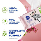 NIVEA Biodegradable 3 in 1 Micellair Micellar Cleansing Face Wipes   25 per pack GOODS M&S   