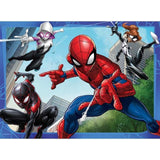 Marvel Spider-Man 4 in Box (12 16 20 24pc) Jigsaw Puzzles GOODS M&S   