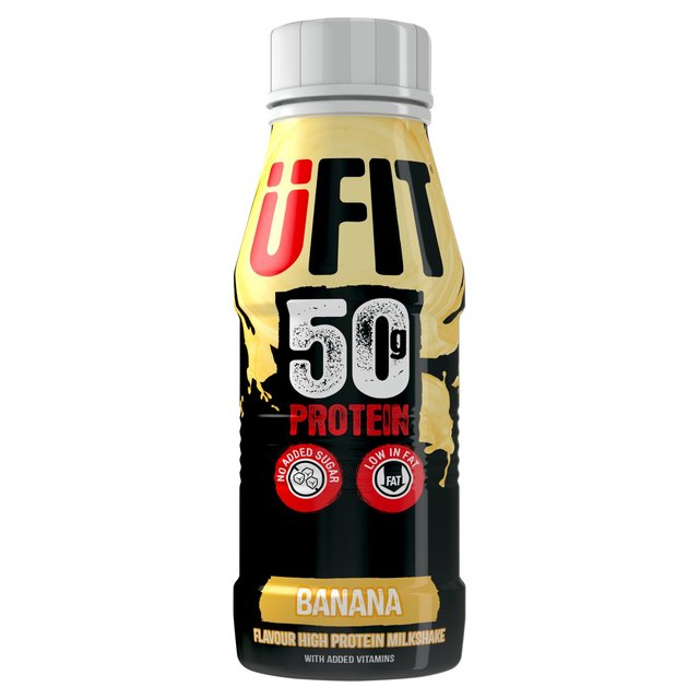 UFIT Banana 50g Protein Milkshake    500ml