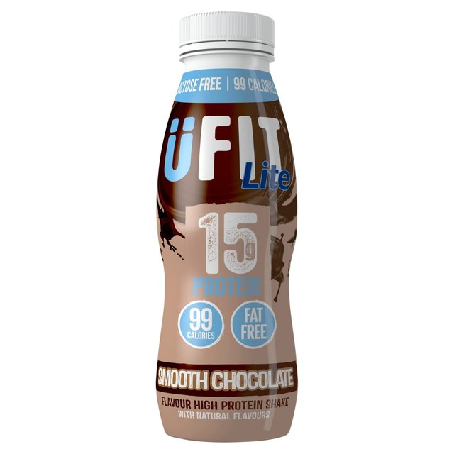 UFIT Lite Smooth Chocolate Protein Shake   310ml