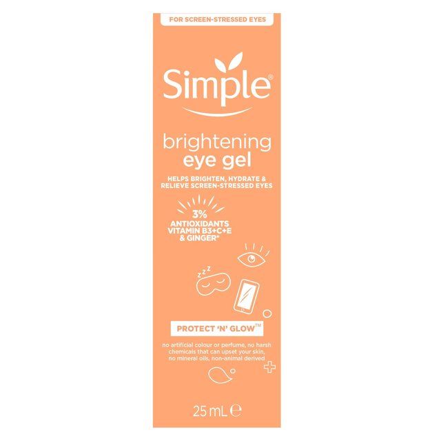 Simple Protect 'n' Glow Eye Gel   25ml