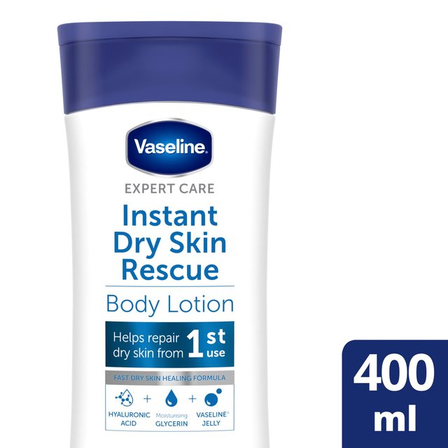 Vaseline lotion Instant Dry Skin Rescue Body Lotion   400ml