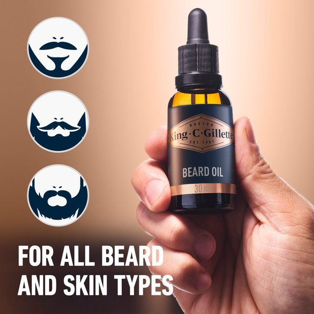 King C Gillette Beard Oil    30ml