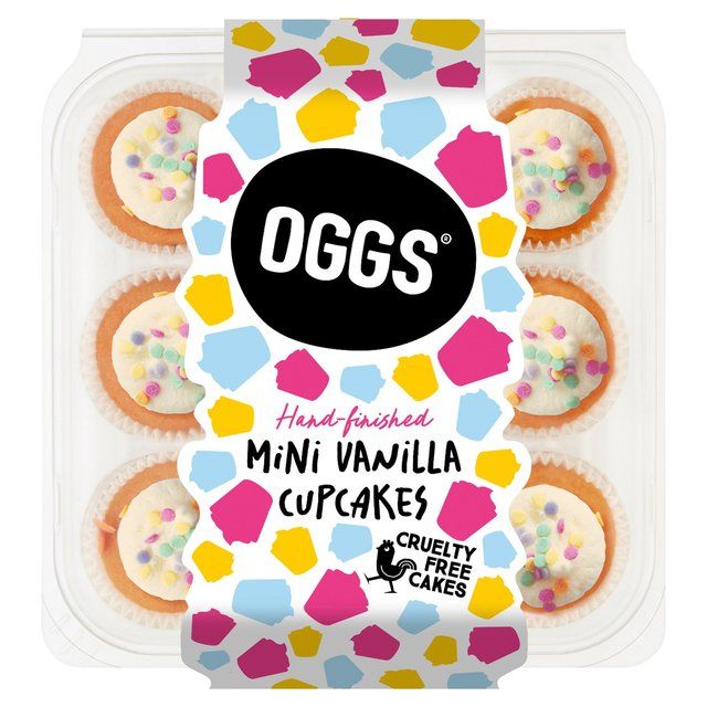 OGGS Mini Cupcakes   9 per pack