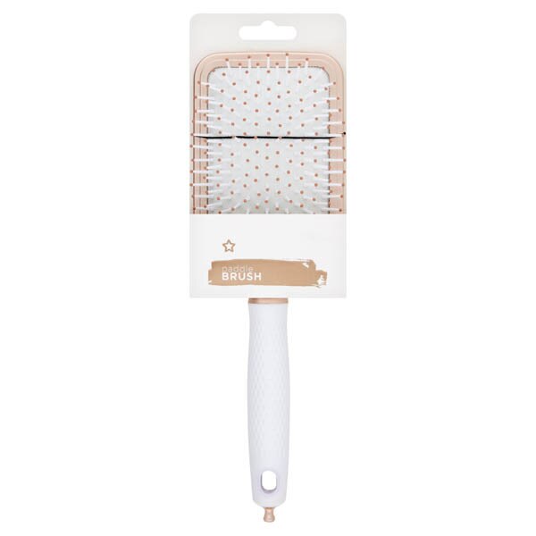 Superdrug Paddle Brush in Gold GOODS Superdrug   