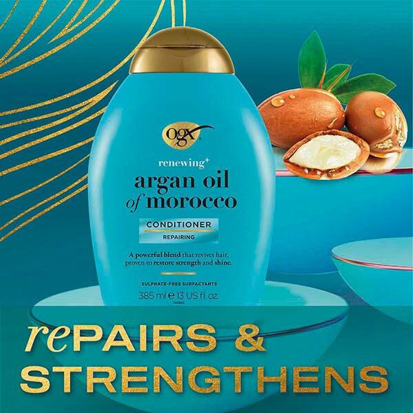 OGX Renewing+ Argan Oil of Morocco Conditioner 385ml GOODS Superdrug   