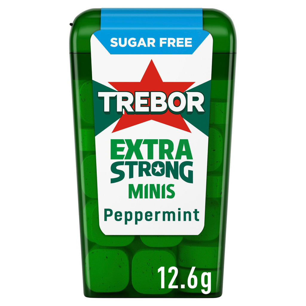 Trebor Mighties Extra Strong Sugar Free Mints 12.5g