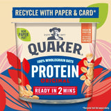 Quaker Oat So Simple Protein Porridge Cereal Pot Original    49g Cereals M&S   