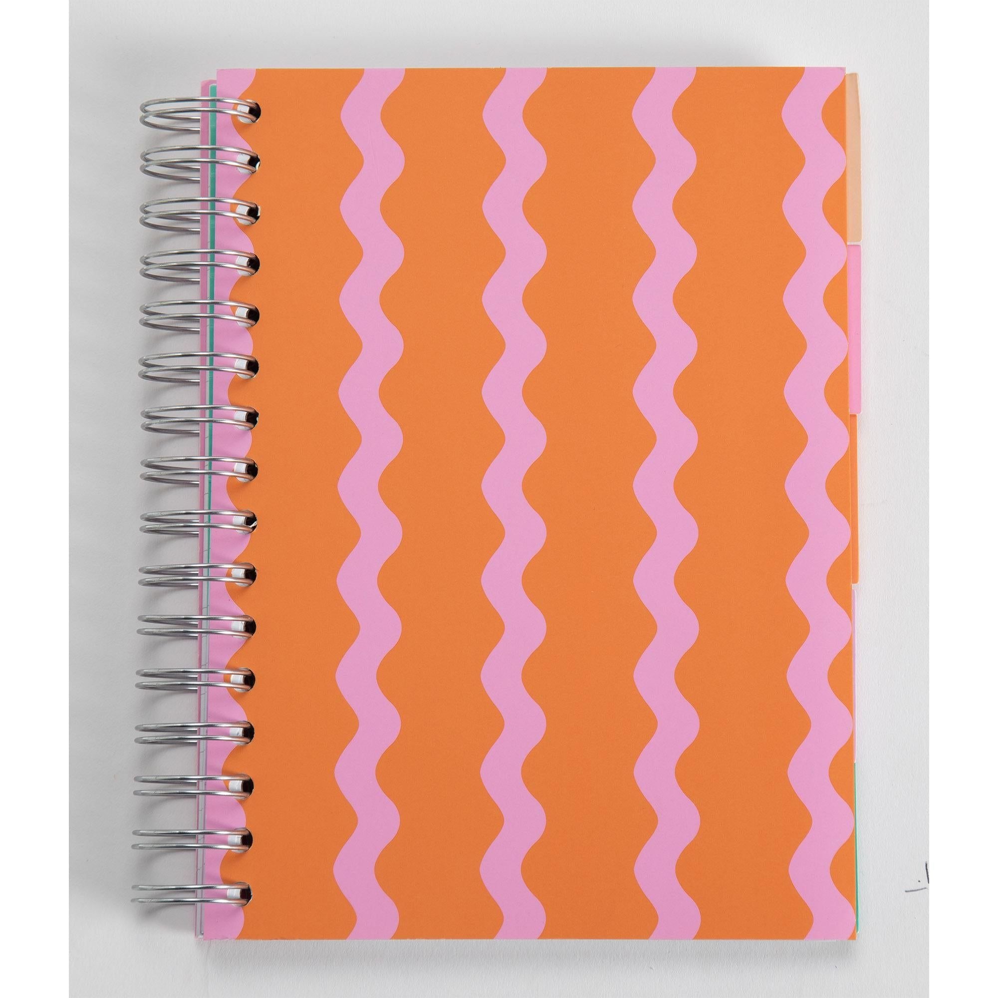 Sainsbury's Home Zig-Zag Notebook A4 GOODS Sainsburys   