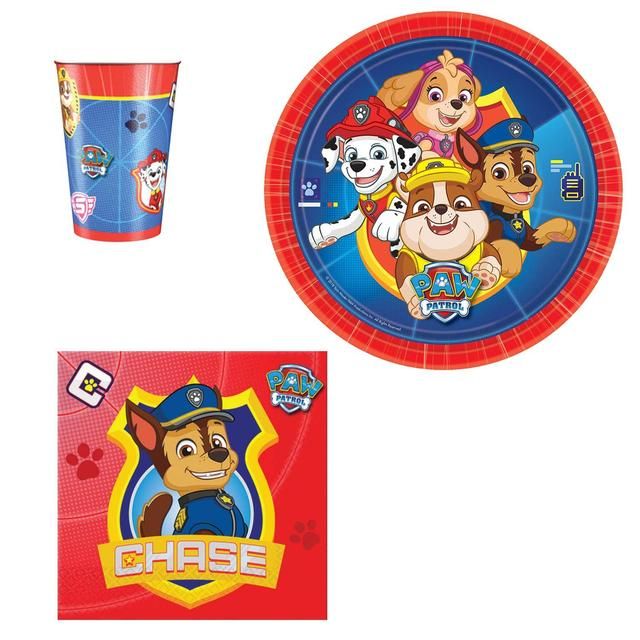 Paw Patrol 8 Cups 8 Plates & 16 Napkins