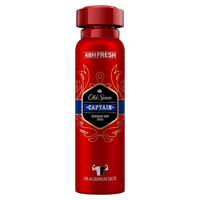 Old Spice Deodorant Spray Captain   150ml GOODS M&S   