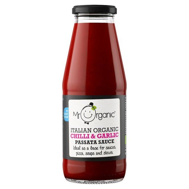 Mr Organic Chilli & Garlic Passata Sauce   400g GOODS M&S   