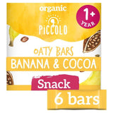 Piccolo Banana & Cocoa Organic Mighty Oaty Bars 12 mths+   120g GOODS M&S   