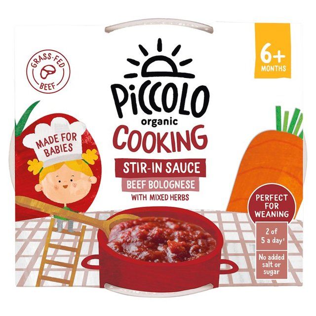 Piccolo Organic Beef Bolognese Sauce 6 mths+    120g GOODS M&S   