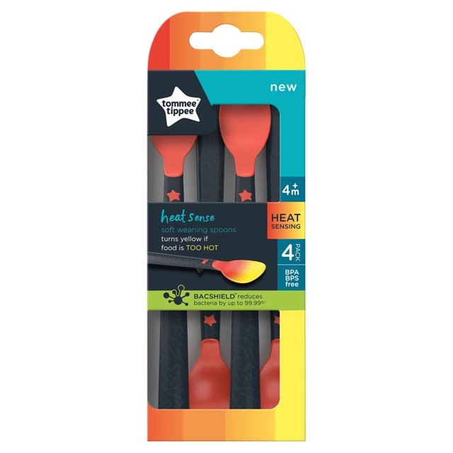 Tommee Tippee Heat Sense Spoons   4 per pack